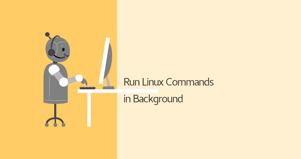 Running Linux Commands to Bring Jobs Background and Foreground